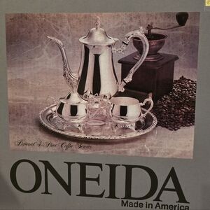 Oneida Silver Coffee and Tea Set